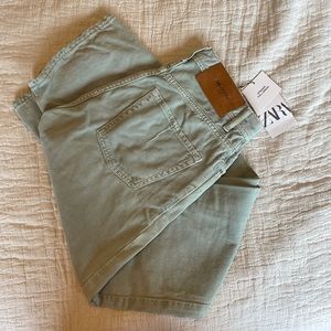 ZARA straight leg full length jeans.